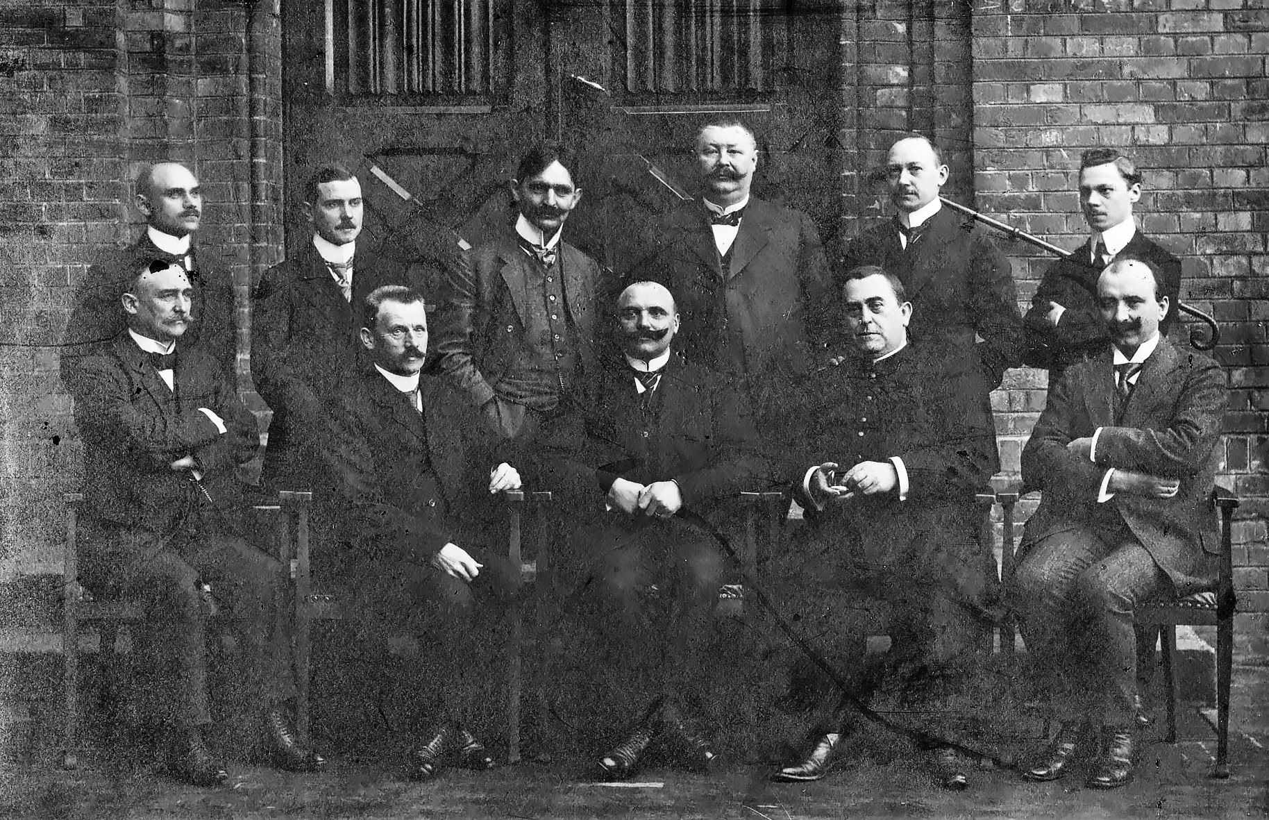 Lehrer der Landwirtschaftschule 1912